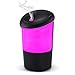Produktbild USB-Air-Refresher für Auto, Aromatherapie-Diffusoren mit Ultraschall und 7 bunten LED-Lichtern für Büro, Reisen, Zuhause und Auto Schwarz