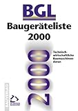 Image de BGL - Baugeräteliste 2001: Technisch-wirtschaftliche Baumschinendaten