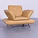 Produktbild Koinor Rossini Leder Sessel Beige Echtleder Stuhl #5777