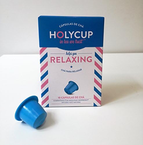 HolyCup Relaxing Tea Nespresso® Compatible Capsules / Pods (Pack of 5, Total 50 capsules)