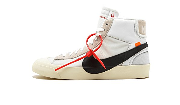 Nike The 10 Blazer Mid 'off-White' - AA3832-100 - Size 42.5-EU : Amazon.it:  Moda