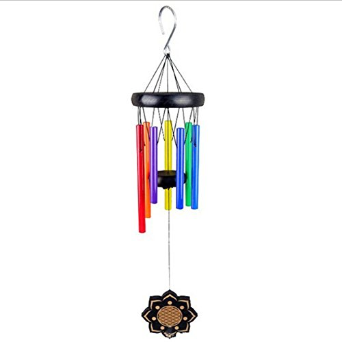 Preisvergleich Produktbild RANRANHOME Aluminium Gold Musikrohr Im Freien