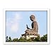 Produktbild Beria L. Rodriguez Tian Tan Buddha Statue Photo Artwork Framed Wall Art Print 18X24 Inch Fotografieren Wand