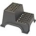 Produktbild Siehe Beschreibung MGI Trittstufe für Wohnwagen 2-stufig bis zu 200kg Maximalgewicht, 61x52x37cm: Trittleiter Einstieg Stufe Wohnmobil Treppe Doppel