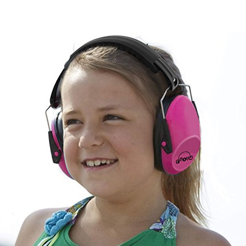 Kinder Kapselgehörschutz, Gehörschutz für Kids/Baby, NRR 26dB/SNR 30dB von Fnova ,Größe stufenlos verstellbare Kopfbügel Ohrenschützer für Kinder,extrem leicht und weich Baby/Kids Ear Muffs gehörschutzes für das Fest Konzert oder Feuerwerk(Rosa) - 8