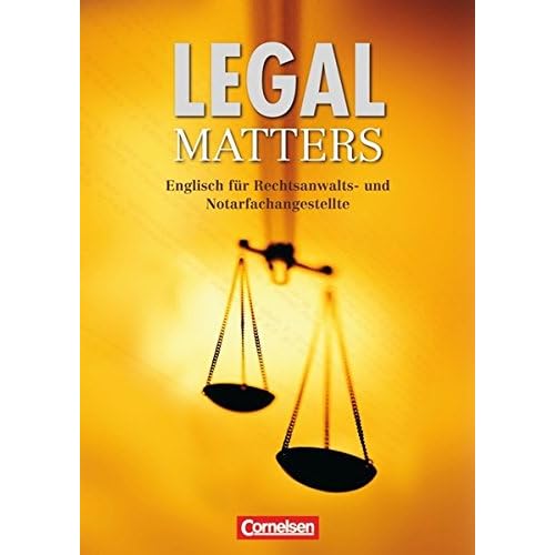 [PDF] Legal Matters - First Edition: B1 - Schülerbuch KOSTENLOS DOWNLOAD