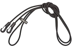 BIGCAGO Elico Elasticated Training Reins (Bungee) lunge - Black