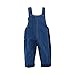 Happy Cherry Baby Boy Girl Bib Pants Dungarees Jeans Bear Animal Overalls Jumpsuit Jean Body Quality Clothing Children Washed Breeches Blue Toddler 12-24 Months
