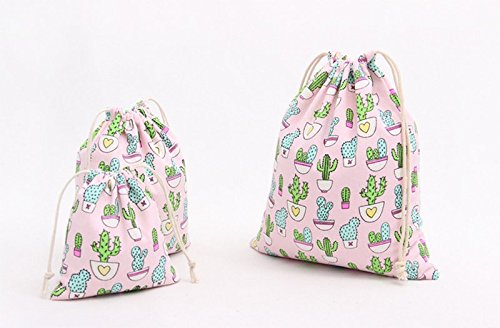 Cdet 1 Pcs Lagerung Tasche Kaktus Groß Baumwolle Strahl Mund Kordelzug Tee Geschenk Süßigkeiten Rauchen Taschen Aufbewahrungsbeutel Kosmetiktaschen Wäschesack Aufbewahrungs Tasche - 9