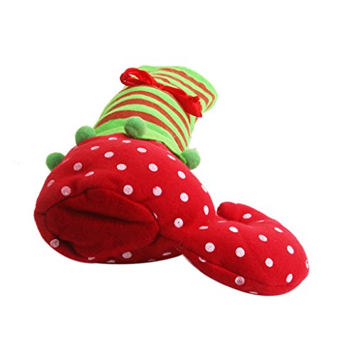 Pair Weihnacht Stischbein Umfasst Elf Elfe Füßen Schuhen Beine Party Dekorationen - 4