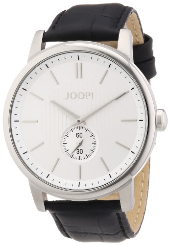 Joop Herren-Armbanduhr XL Contender Analog Quarz Leder JP100981F02 Joop Herren-Armbanduhr XL Contender Analog Quarz Leder JP100981F02