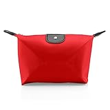 PACKNBUY Cosmetic Makeup Pouch Small Storage Travel (Red) PACKNBUY Cosmetic Makeup Pouch Small Storage Travel (Red)