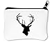 Produktbild Deer Horns Car Sticker Reißverschluss-Geldbörse Brieftasche Geldbörse