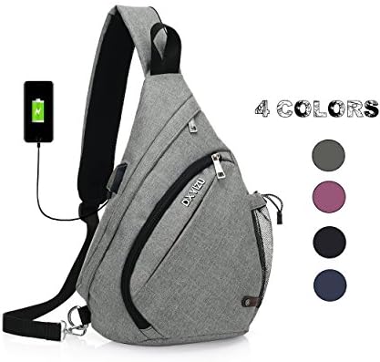 CHIKIENCALL Business Laptop Backpack with USB Charging Port Travel Shoulder Bag Fits 16 inch Lightweight Laptop and Notebook Waterproof Men&Women School Rucksack Knapsack Daypack College Bookbag