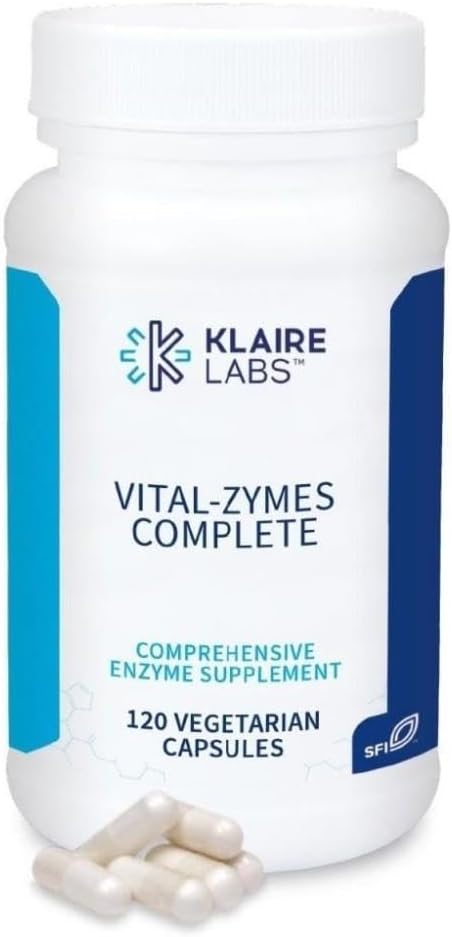 Klaire Labs Vital-Zymes Complete 120 Kapsül