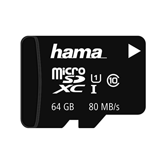 Hama microSDXC 64GB Class 10 UHS-I 80MB/s Karte