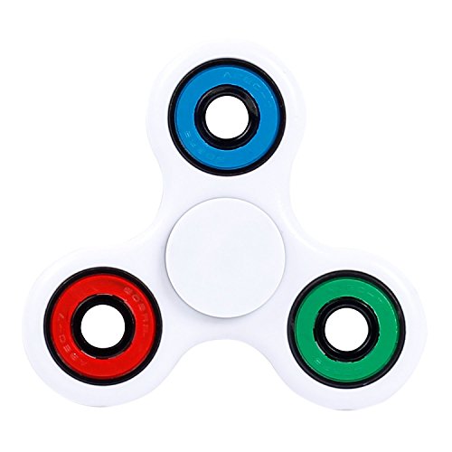Safeyo Tri-Spinner Fidget Toy Stress Reducer with Hybrid Si3N4 Ceramic Bearing, 1-3 Mins Spins High Speed, Non-3D Printed Hand Spinner for Autism and ADHD Kids/Adult Funny Anti Stress Toys (Multicolor) Safeyo Tri-Spinner Fidget Toy Stress Reducer with Hybrid Si3N4 Ceramic Bearing, 1-3 Mins Spins High Speed, Non-3D Printed Hand Spinner for Autism and ADHD Kids/Adult Funny Anti Stress Toys (Multicolor)