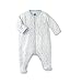 Petit Bateau Baby Boys SABER Crew Neck Long Sleeve Onesie, Blue - Blau (LAIT/FRAICHEUR/MULTICO 94), 0-3 Months (Manufacturer size: 3 mois)