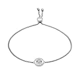 Emporio Armani EG3340040 Damen Armband Sterling-Silber 925 Silber Weiß Perlmutt 25 cm