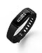 Produktbild Wasserdichte V07 smart Armband Herzfrequenz Monitor Nachricht Erinnerung Armband schlafen Schrittzähler Sports Tracker Blutdruck Monitor Bluetooth 4.0 Gesundheitsüberwachung Erinnerung rufen für Iphone Android Handy (Schwarz)
