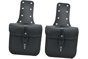 Vaguelly 1 paio di borse per attrezzi in pelle borse per bicicletta kit attrezzi borsa portaoggetti per moto borse resistenti