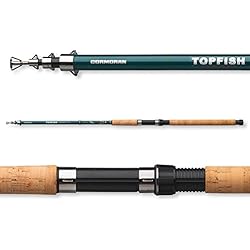 Cormoran Topfish Tele Spin Tele 30 perca Trucha 2,10 m 4tlg 10 – 30 G 26 – 1030210 caña de spinning