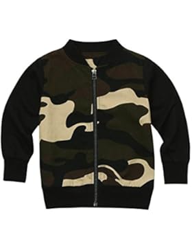 Baby Jacke Huhu833 Baby Mantel, Baby Mädchen Jungen Camouflage Print Tops Freizeitkleidung Mantel