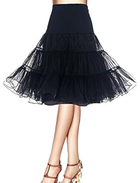 Bbonlinedress Organza 50s Vintage Rockabilly Petticoat Underskirt