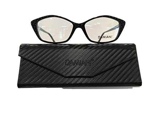 Preisvergleich Produktbild Damiani Damen Brillengestell Schwarz Schwarz Medium
