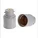 Produktbild B22 zu E27 Socket Converter, BC zu ES Extend Lampenfassung Base, Bonet zu Edison Screw Buchse Adapter, for LED CFL Smart RGB Plubb Musik Birne Lautsprecher