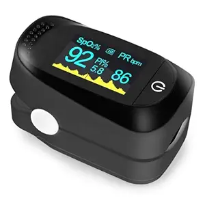 AFERELLE Pulse Oximeter Digital Fingertip Blood Oxygen SpO2 & Pulse Monitor OLED Display