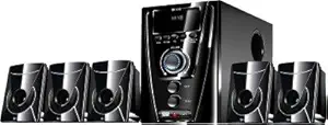 Flow Flash Bluetooth 5.1 Multimedia Speaker Home Theatre System FM USB AUX Remote and More (Black)