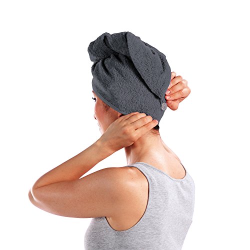 Erwin Müller Turban anthrazit Größe 28×70 cm - 3