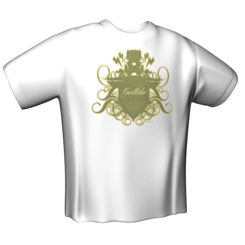 Preisvergleich Produktbild GamersWear GODLIKE T-Shirt White (XL)