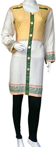 Ali Outfits Ladies Cotton Linen Kurta (Shirt Only) Dress Pakistani Indian Asian
