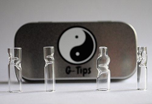 Glas Filter tips- Raucher Kit 4 Einzigartige Roach/Filter ? handgemachtes Glas von furywall - 2