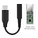 Produktbild Geekria Apollo Premium Audiokabel mit USB Typ C zu Audio-Adapter, USB Typ C zu 3,5 mm Buchse, CDLA Konverterkabel, kompatibel mit Samsung S2, Moto Z2, Google Pixel 2/2XL, MacPro Air