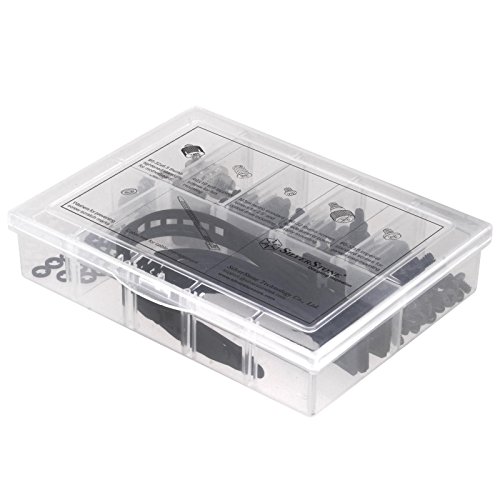 SilverStone SST-CA02 – PC-Schraubenset mit Gehäuseschrauben, Kabelbindern und Unterlegscheiben - 15