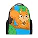 Produktbild Rucksack Cartoon Lovely Squirrel Home Rucksack Perfekt für Schulreisen Kindertagesstätte für Teen Boys Girls
