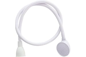 OUKEYI Pulvérisateur portable pour robinet d'évier, pommeau de douche pour le bain de bébé, douche pour animaux domestiques, laver les cheveux, rincer les légumes, évier utilitaire