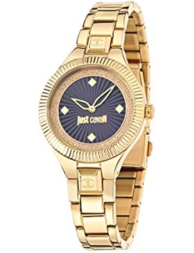 Just Cavalli Damen-Armbanduhr Analog Quarz Edelstahl R7253215502