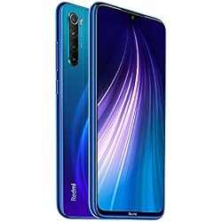 Global Xiaomi Redmi Note 8 4GB 64GB Smartphone Snapdragon 665 Octa Core 48MP Cámara Trasera cuádruple 6.3" 4000mAh 18W Cargador rápido【Versión Europea】 Azul
