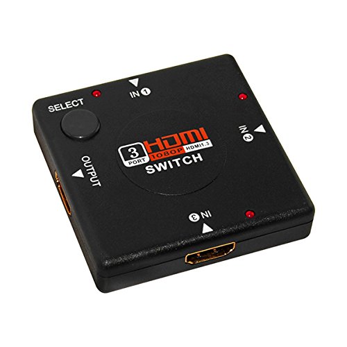 3×1 HDMI Switch Schwarz Yatek YK-0301C - 4