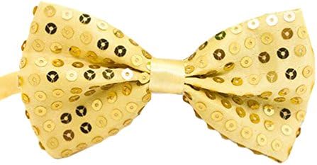 RUOYUCL Boys Sequins Bowties Unisex Performance Bow Tie Korean Style