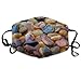 Produktbild Xdevrbk Unisex Shiny Wet Beach Pebbles Workout Mask/Insulation Masks