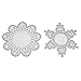 Produktbild Beginfu Kreative Neue Schneeflocke Metall Stanzformen Schablonen DIY Album Silber Farbe DIY Handwerk Blume Herz Prägen Stanzschablone Embossing Machine Stanzformen Prägemaschine Paper Card Craft