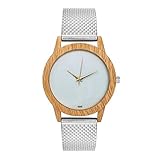 Mode Damen Uhren Analoge Quarz Silicagel Band Runde Beiläufig Armbanduhr Uhr für Freundin Groveerble