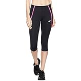 Corto, Pirata ASICS Pantalón Running Kneetight Negro S