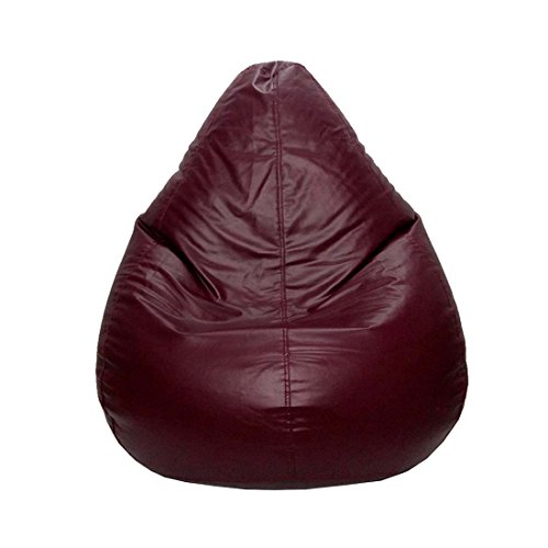 Psygn Exquisite Teardrop Bean Bag Without Bean (Wine)