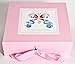 Personalised Baby gift,Personalised Keepsake Box & Bib, Baby Girl Gift,butterfly